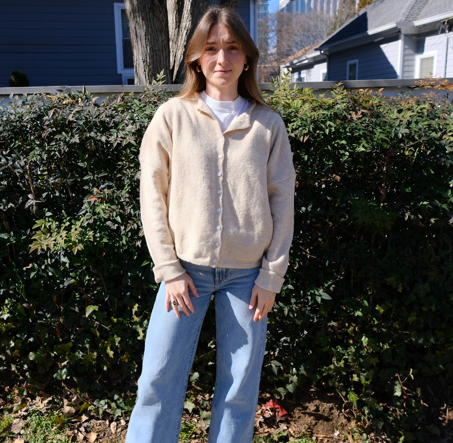 Piper Cardigan - Natural