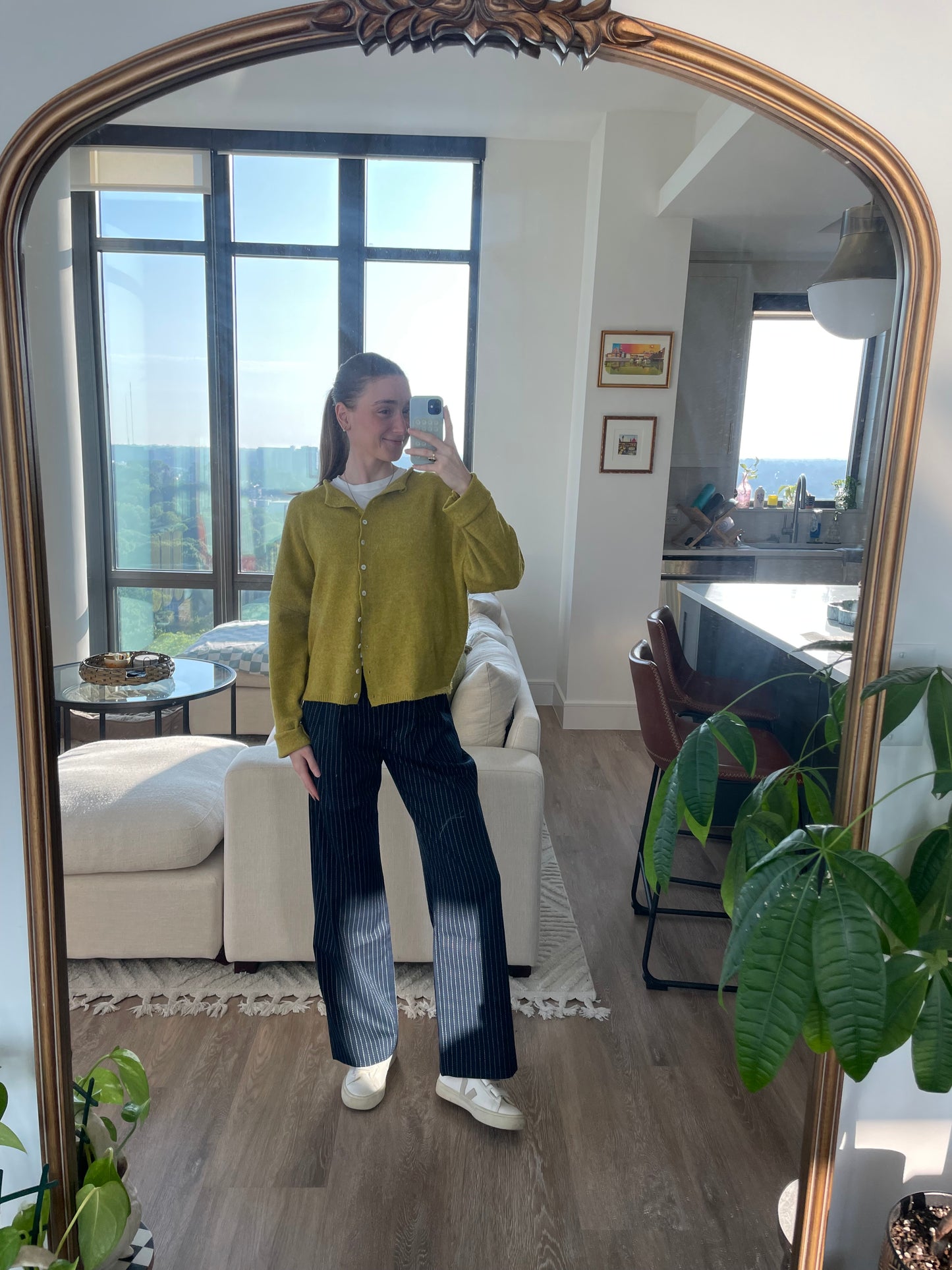 Piper Cardigan - Dijon Yellow