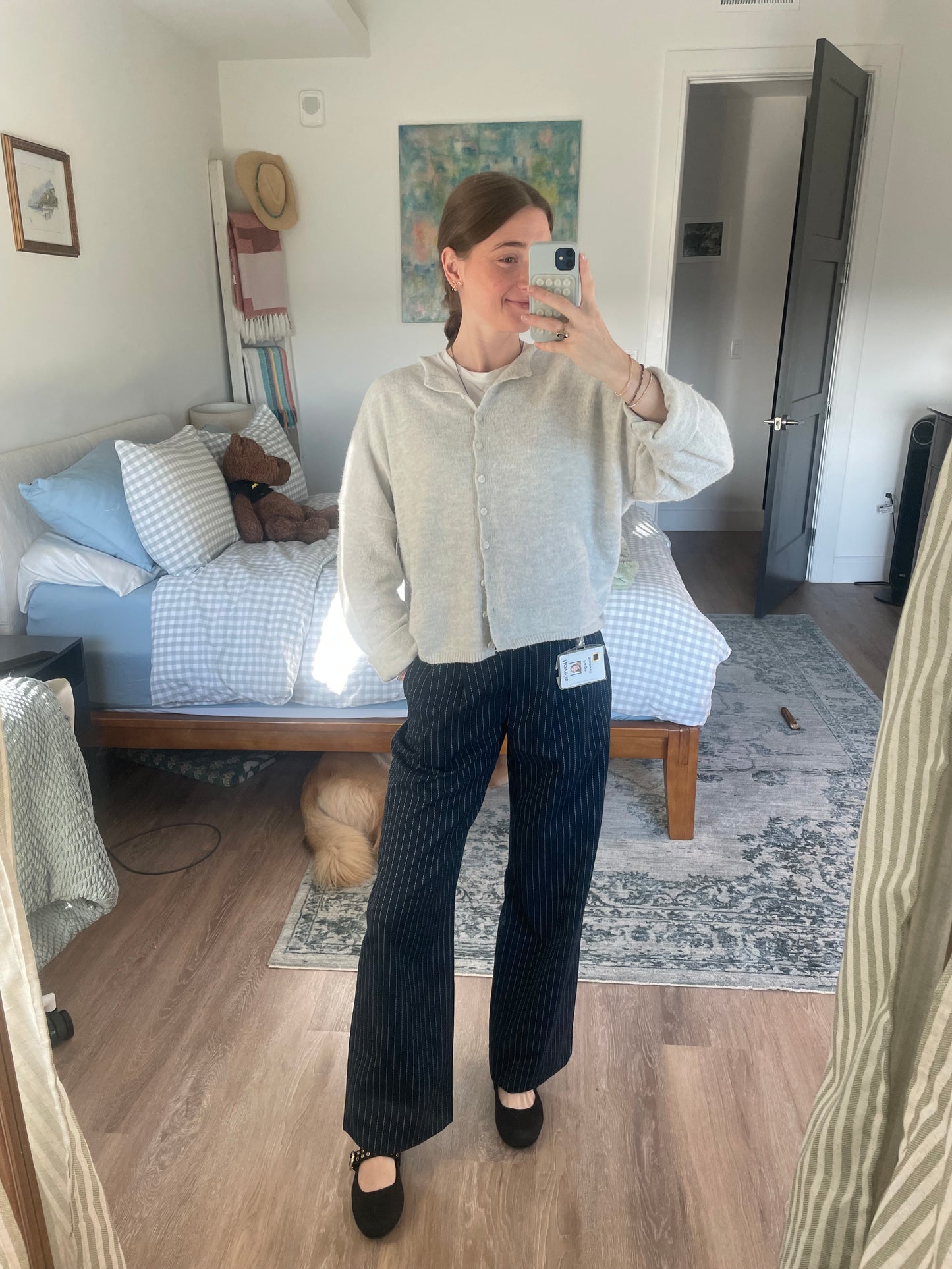 Piper Cardigan - Light Grey