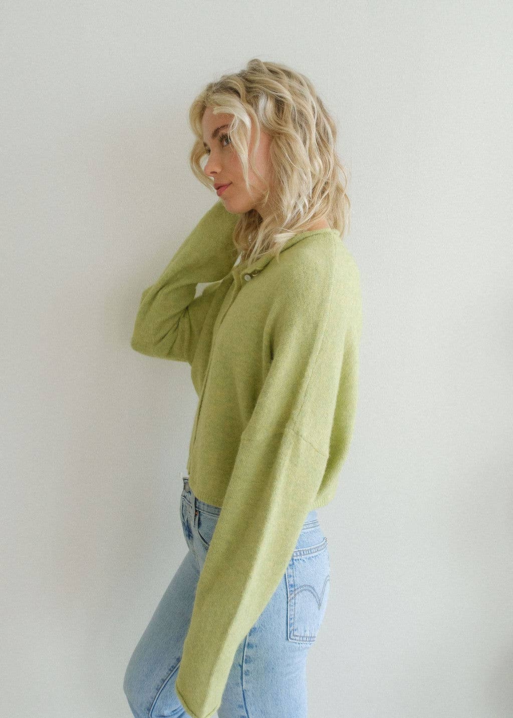 Piper Cardigan - Lemongrass