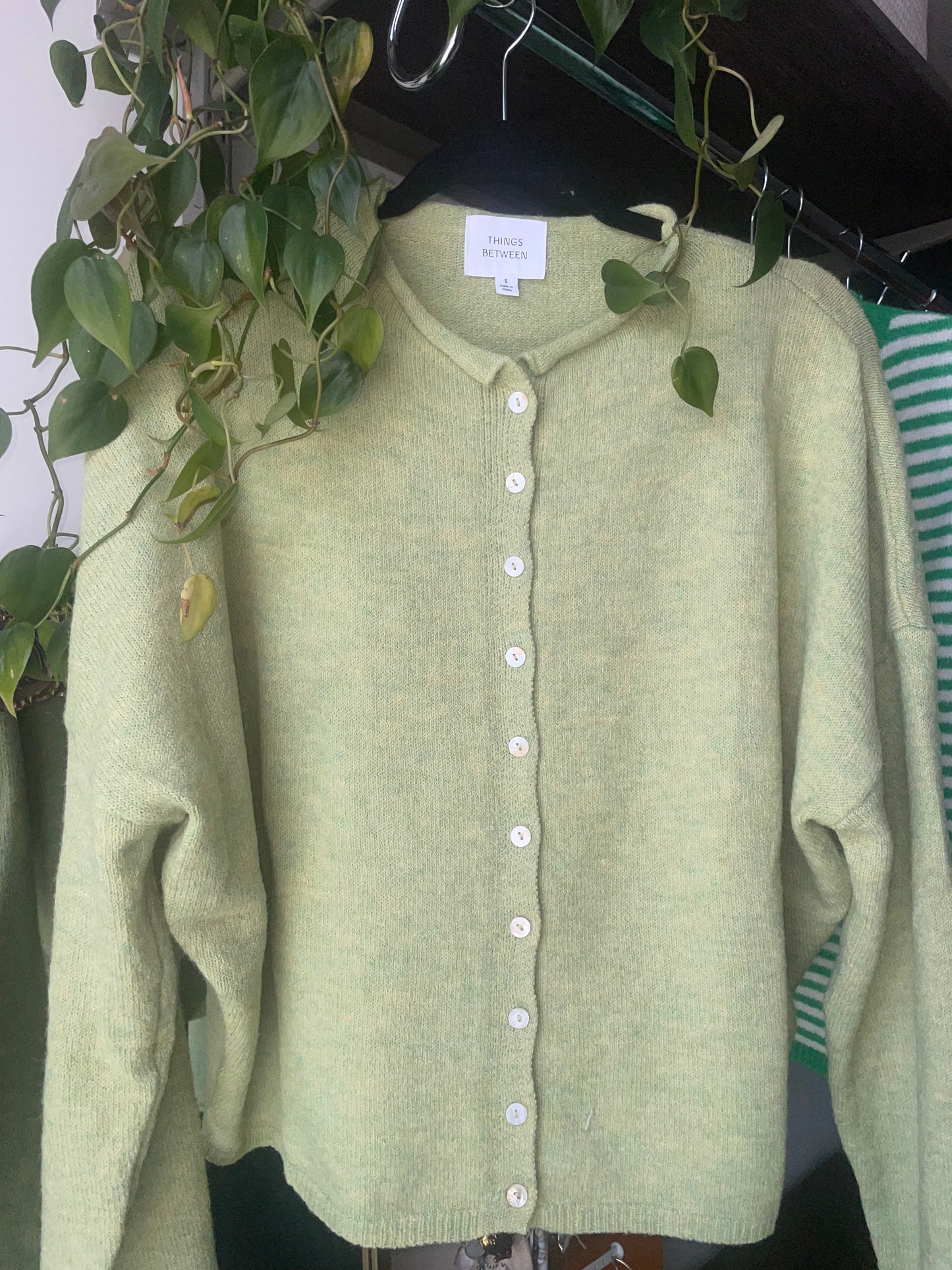 Piper Cardigan - Lemongrass