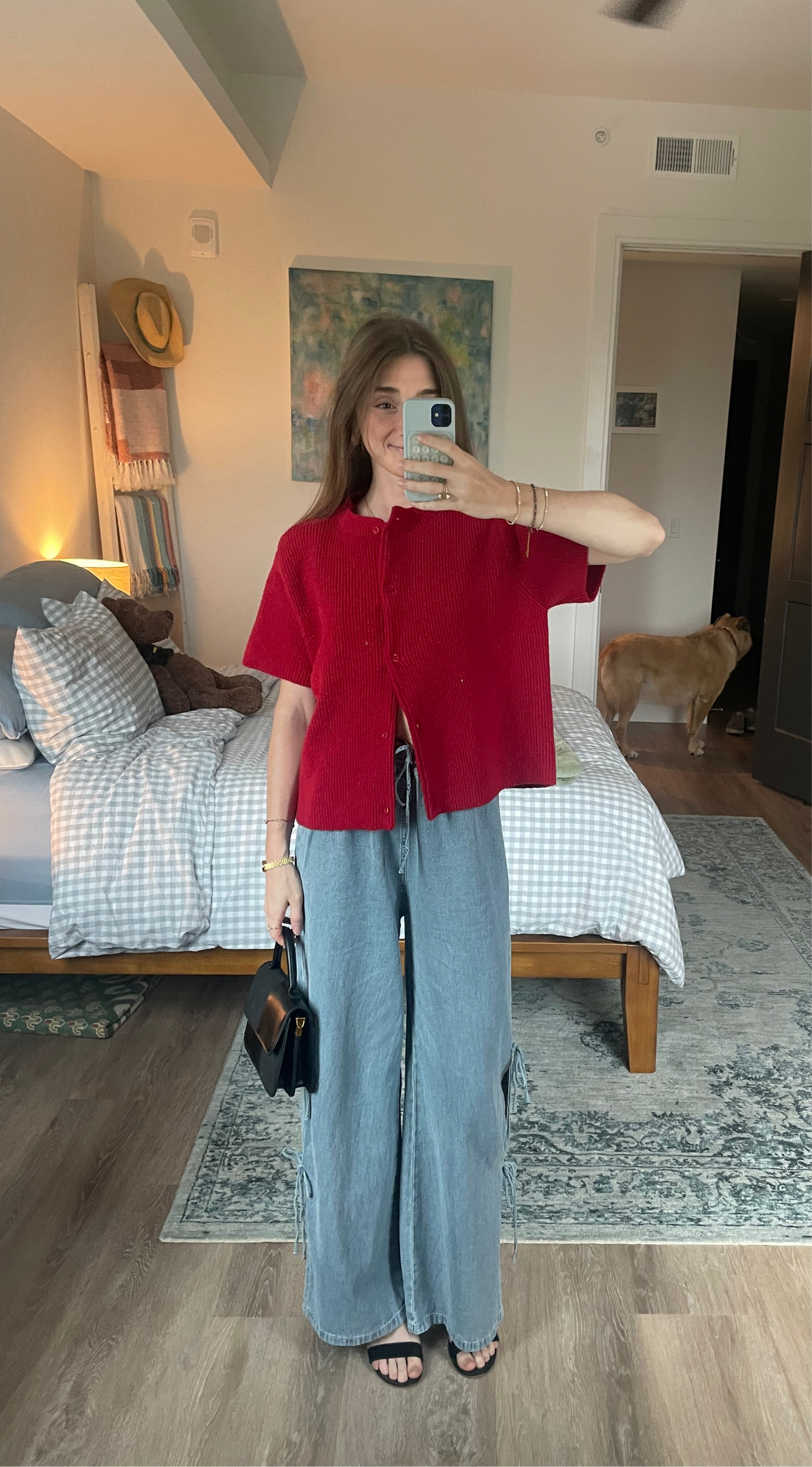 Clara Cardigan - Red