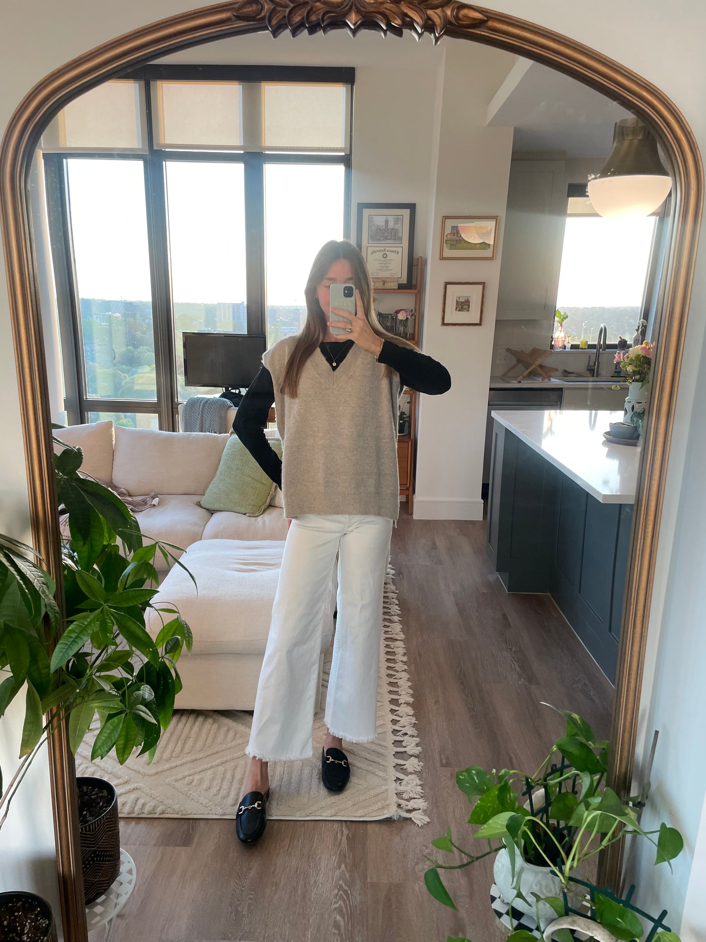 Oversized Knit Vest