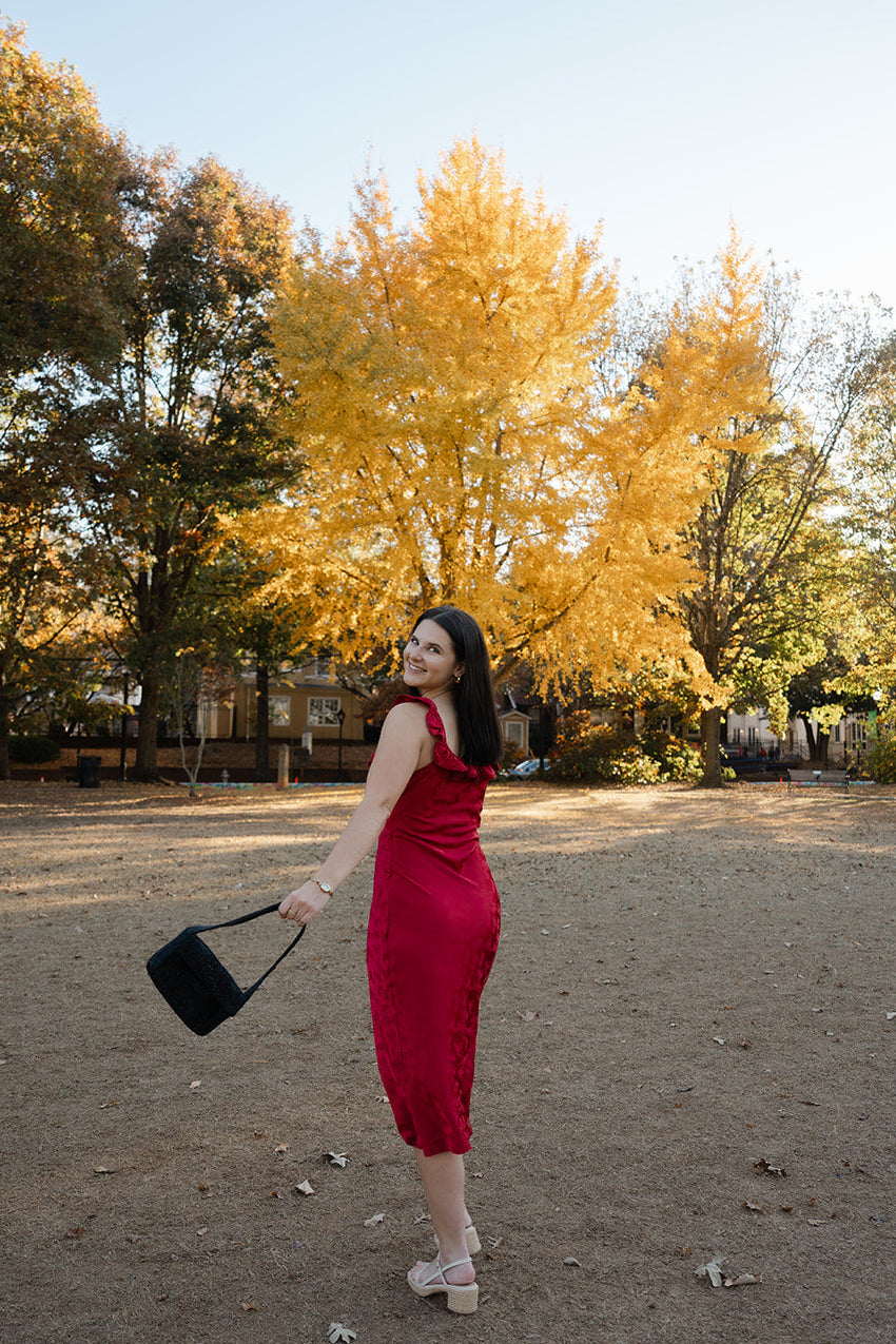 Cherry Blossom Maxi Dress