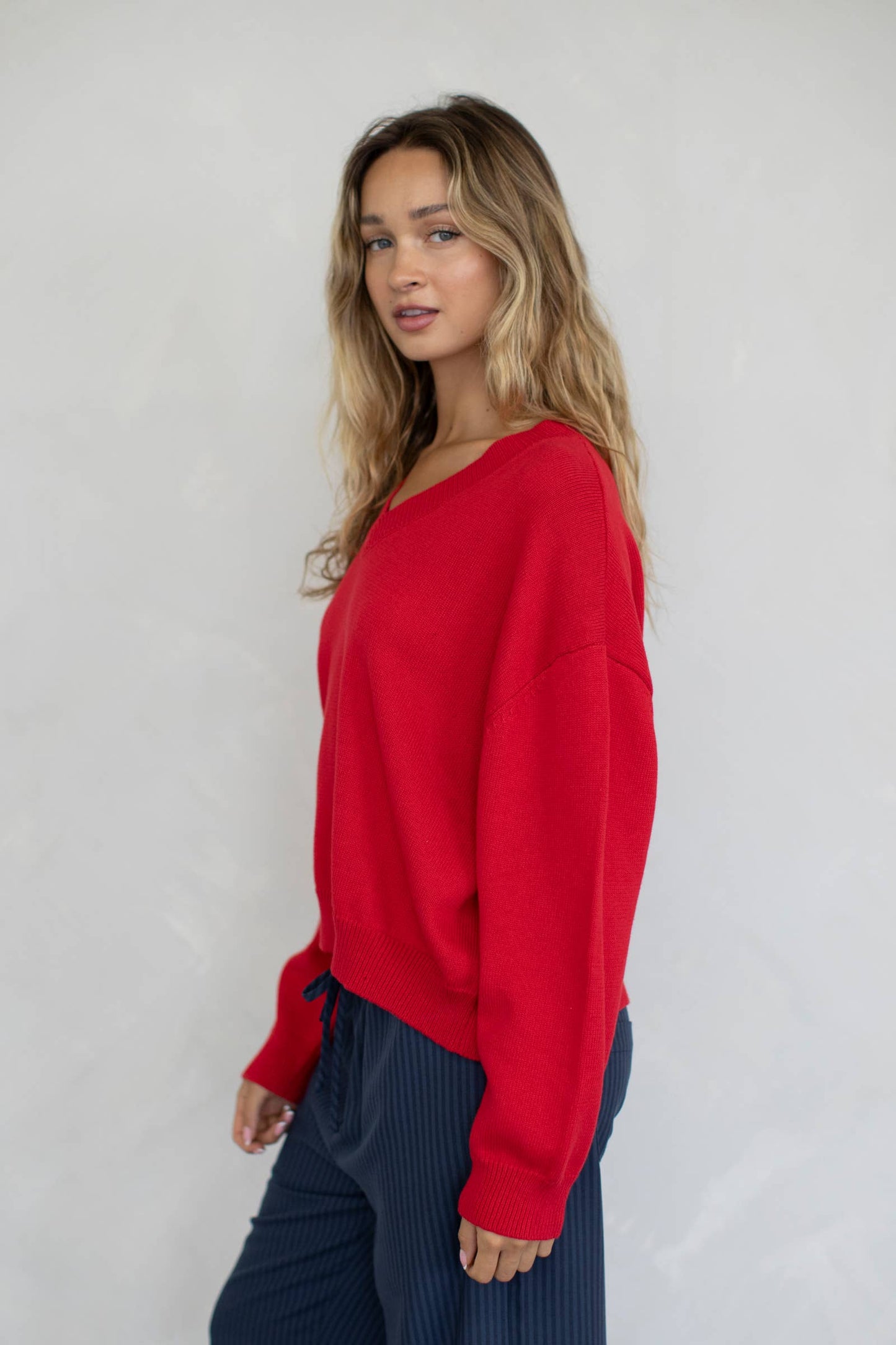 Chloe Sweater - Red