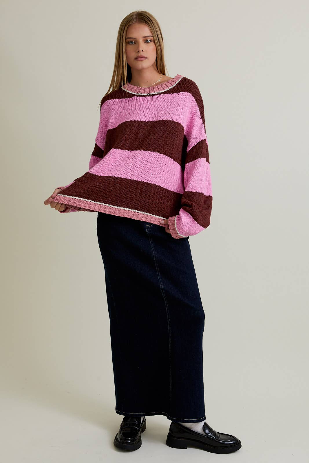 Paige Stripped Sweater