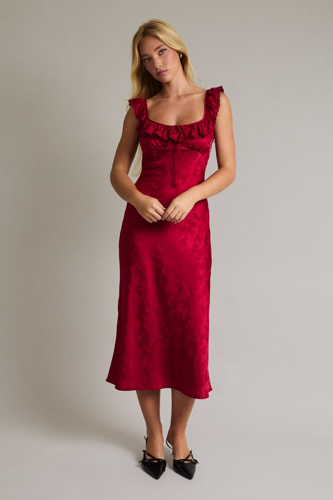 Cherry Blossom Maxi Dress