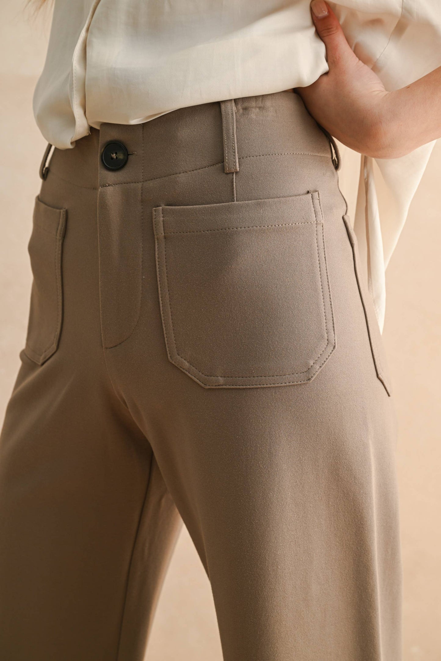 Louise Pants - Mocha