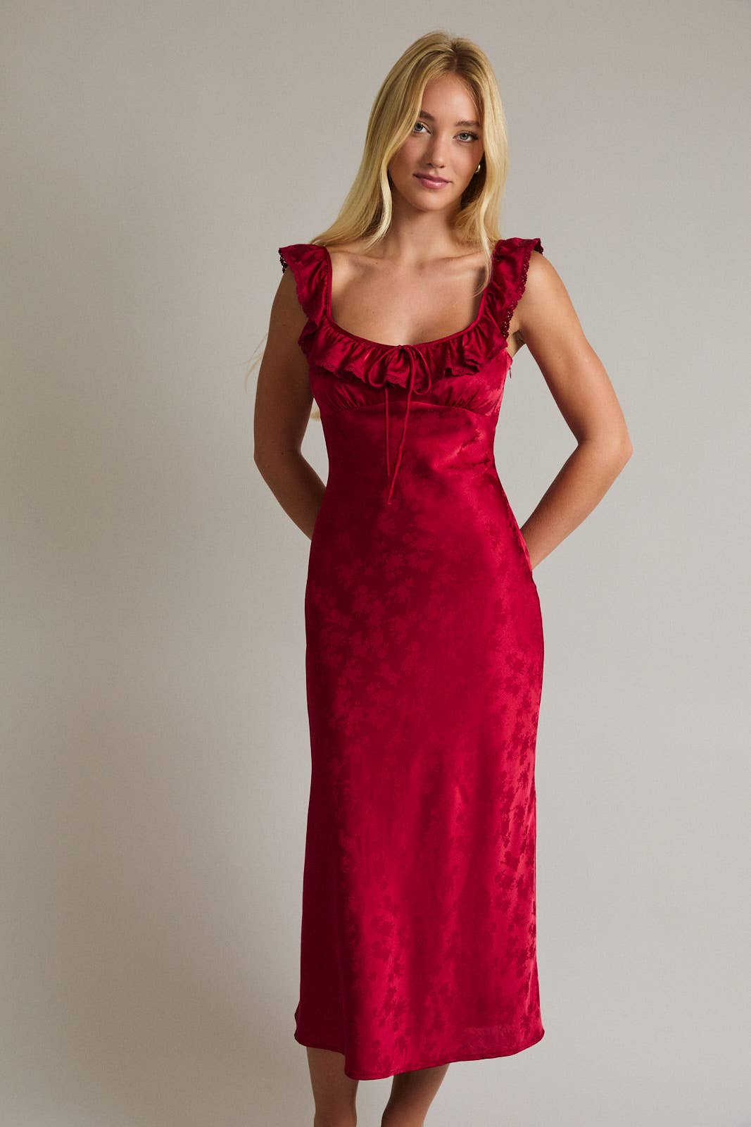 Cherry Blossom Maxi Dress