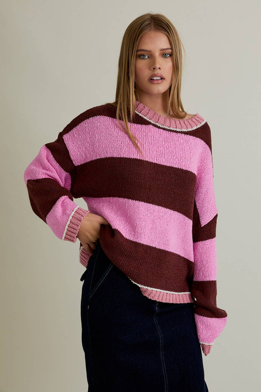 Paige Stripped Sweater
