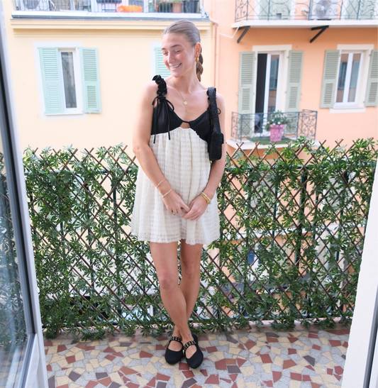 Paris Nights Babydoll Dress