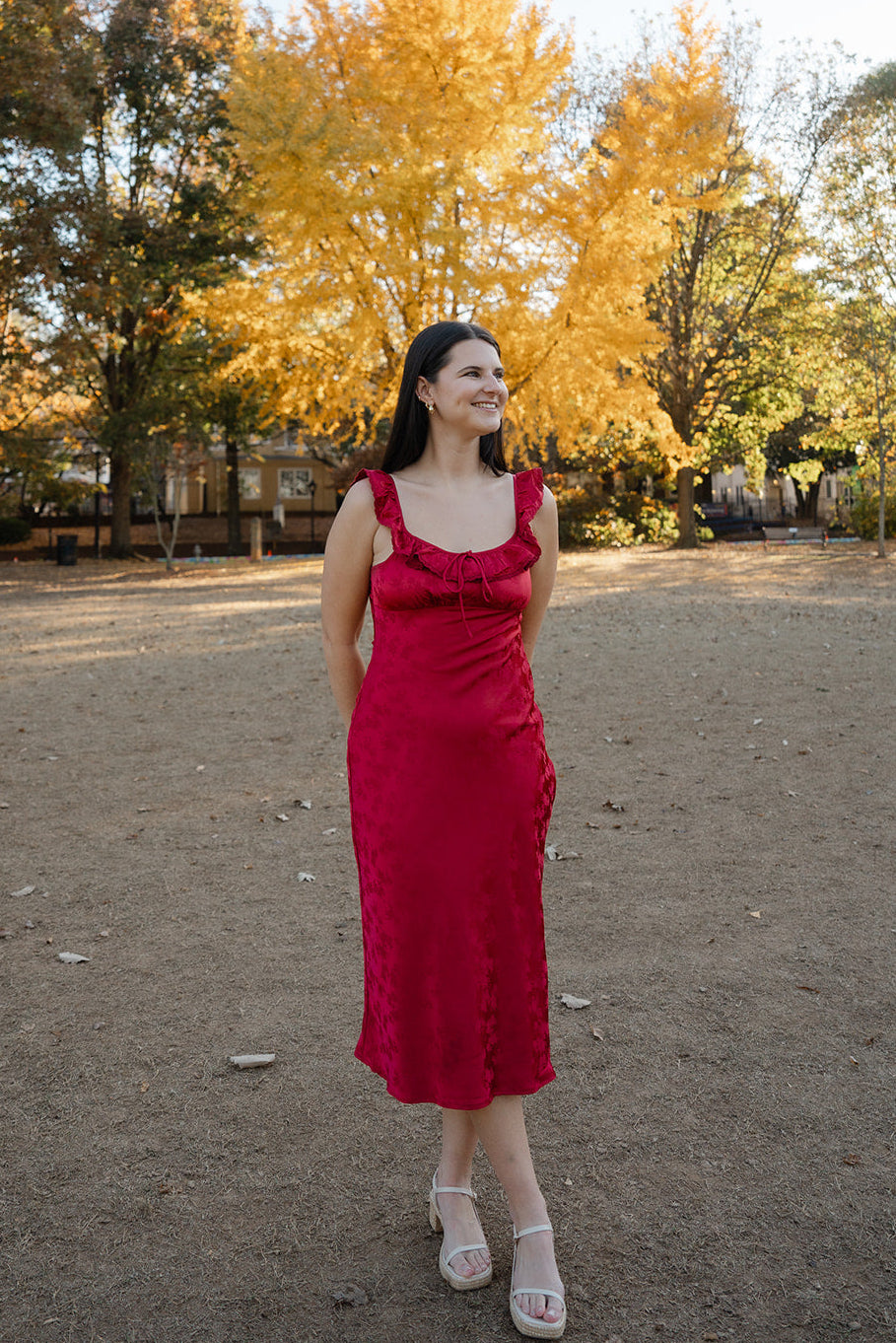 Cherry Blossom Maxi Dress