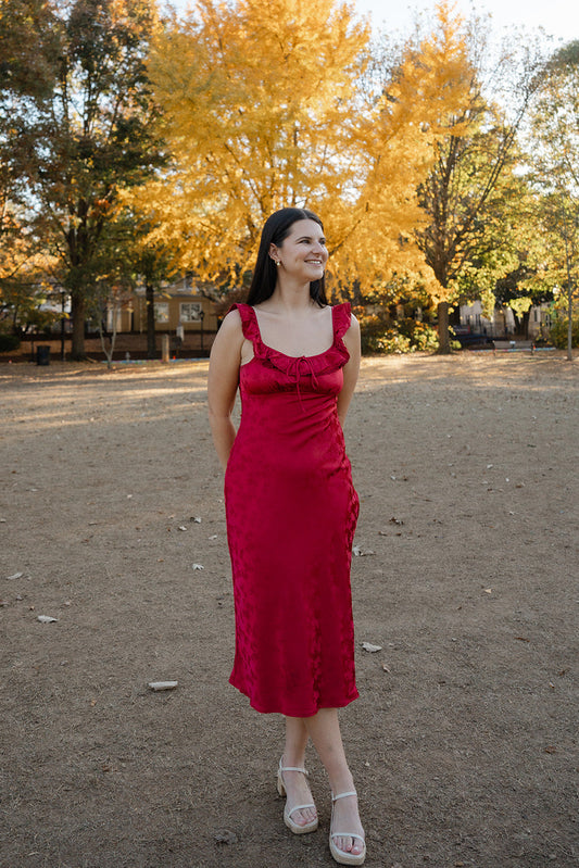 Cherry Blossom Maxi Dress