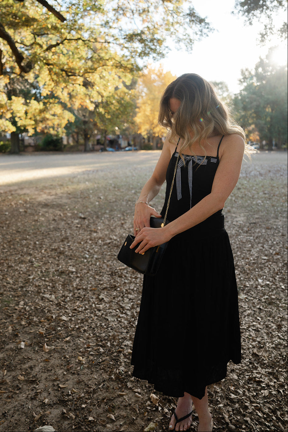 The Gingham Charm Midi