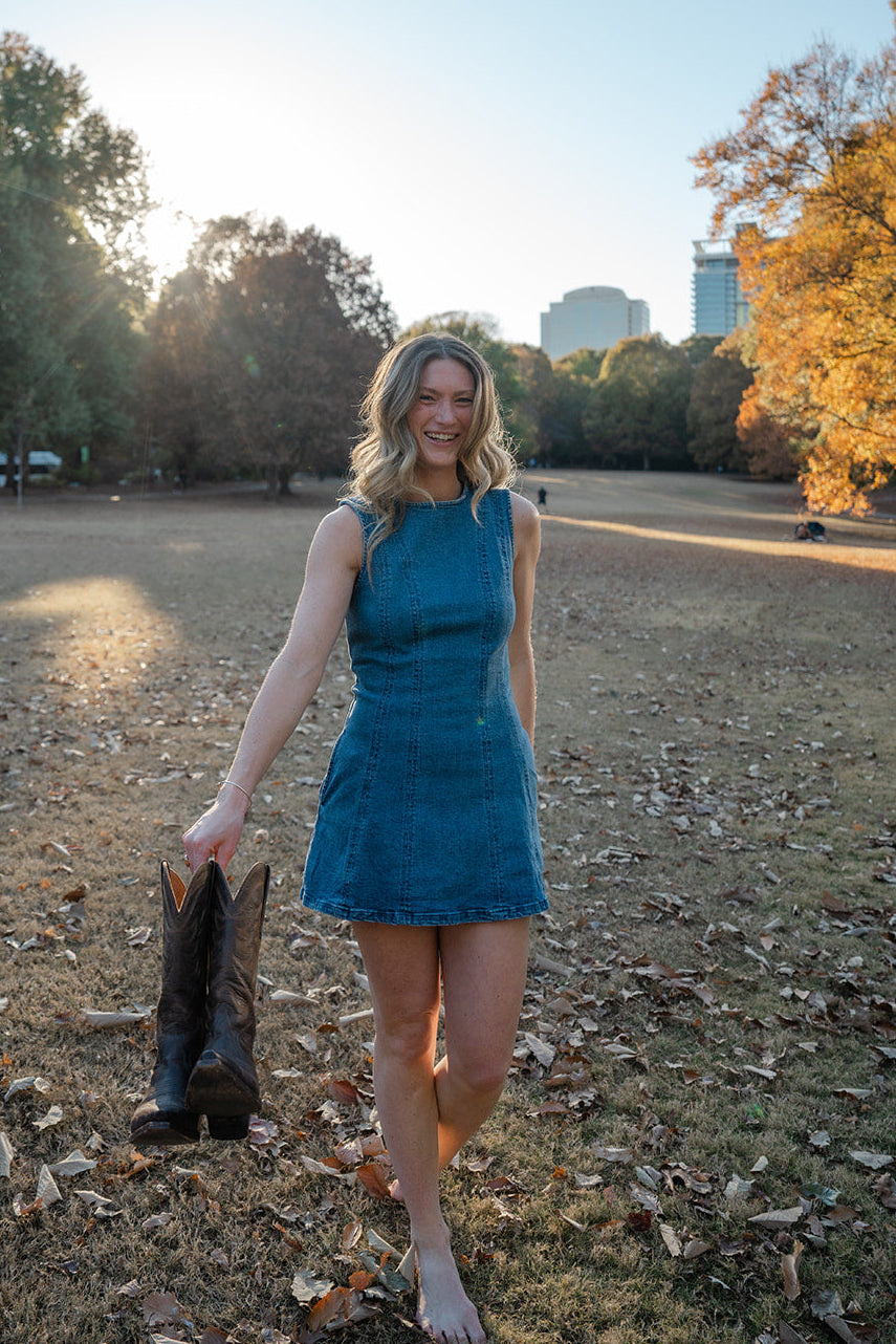 Denim Daydream Mini Dress