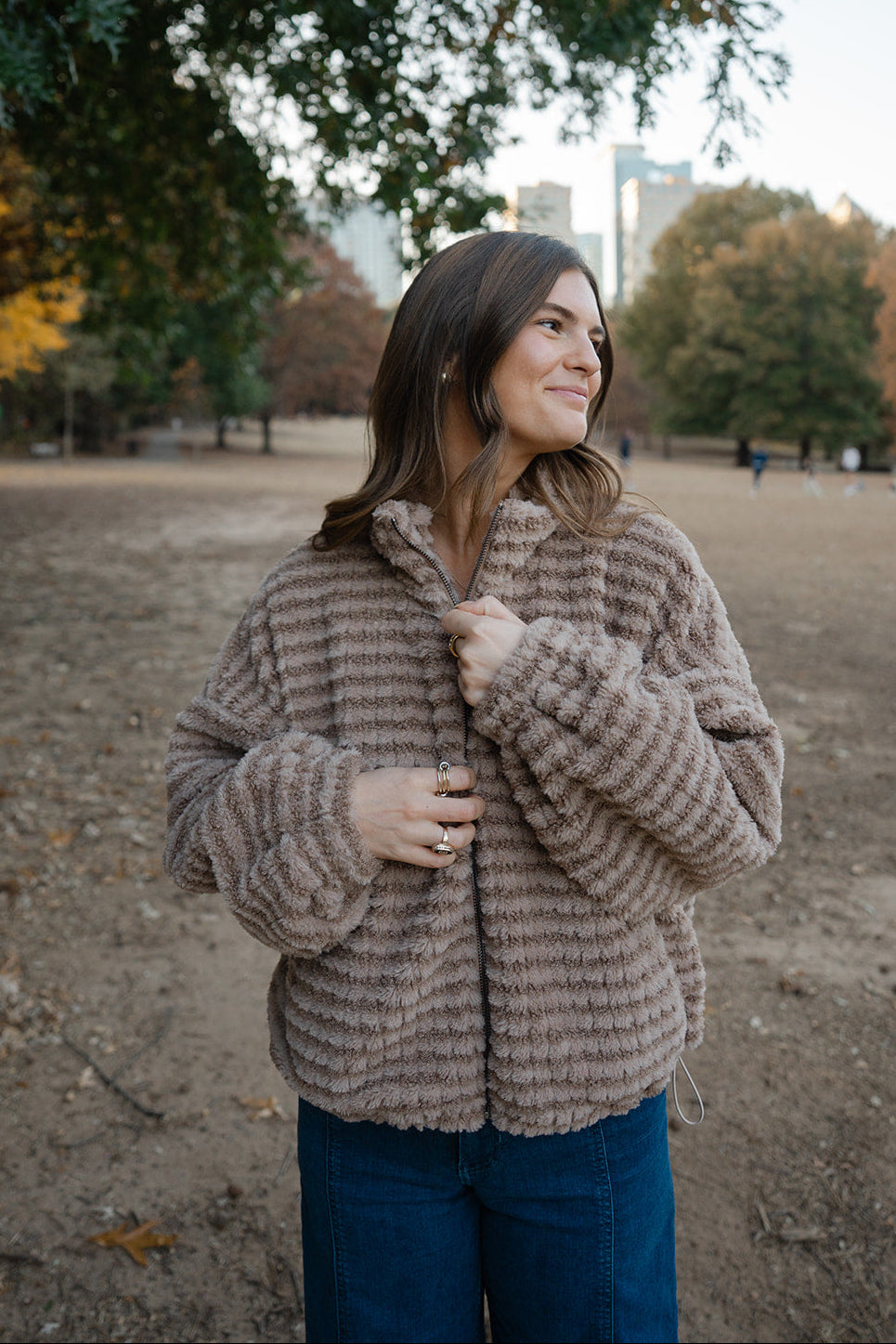 Fall Collard Puffer Jacket