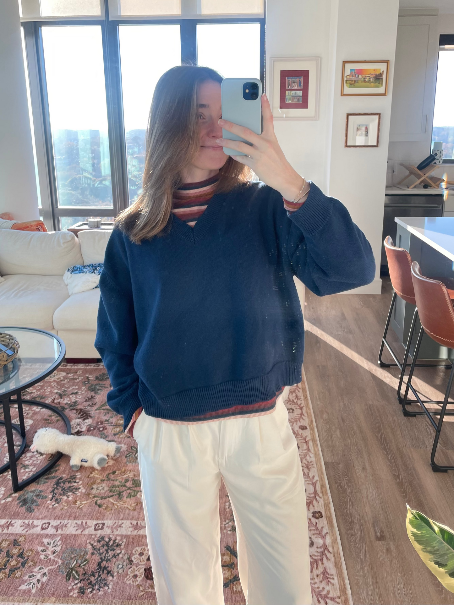 Chloe Sweater - Navy