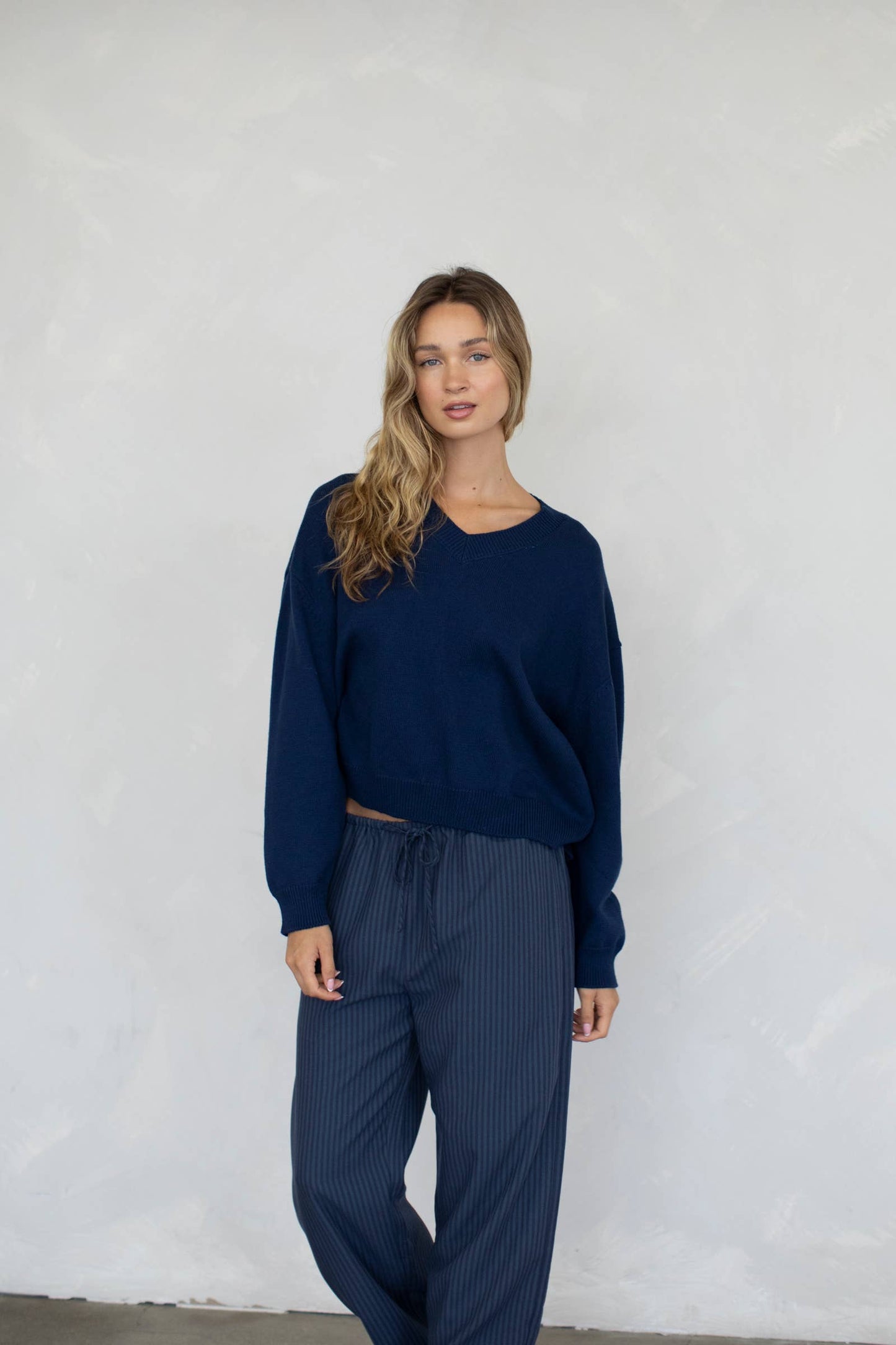 Chloe Sweater - Navy