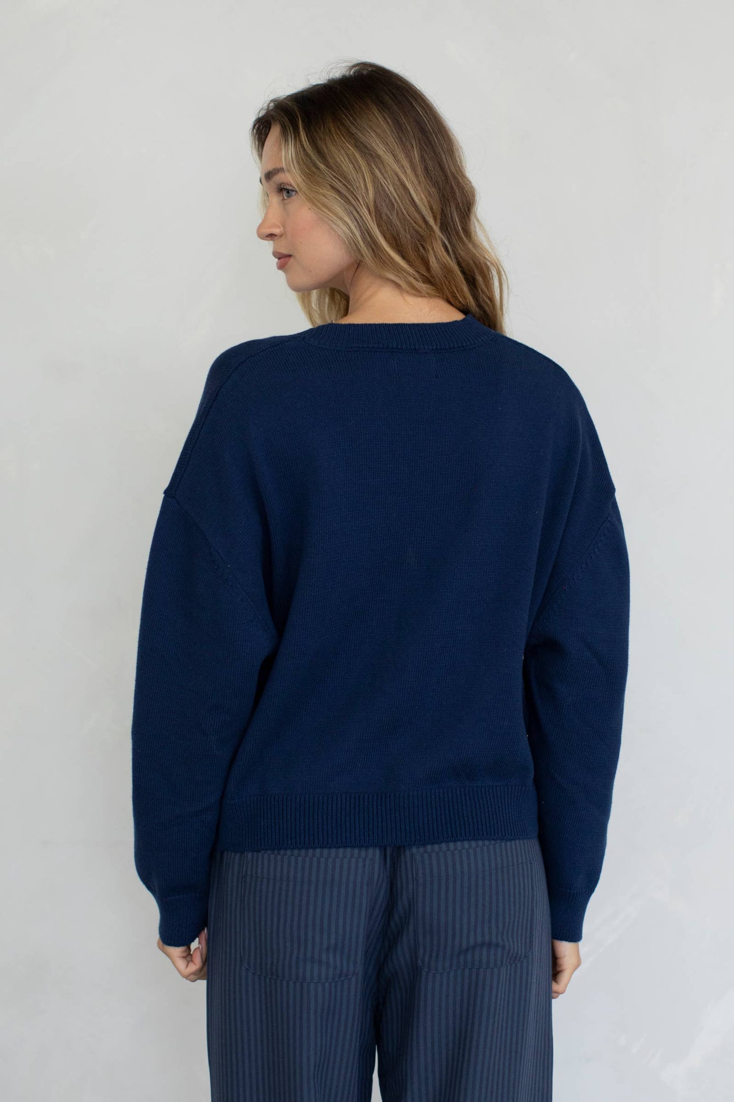 Chloe Sweater - Navy
