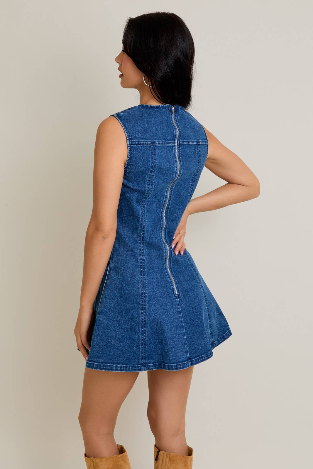 Denim Daydream Mini Dress