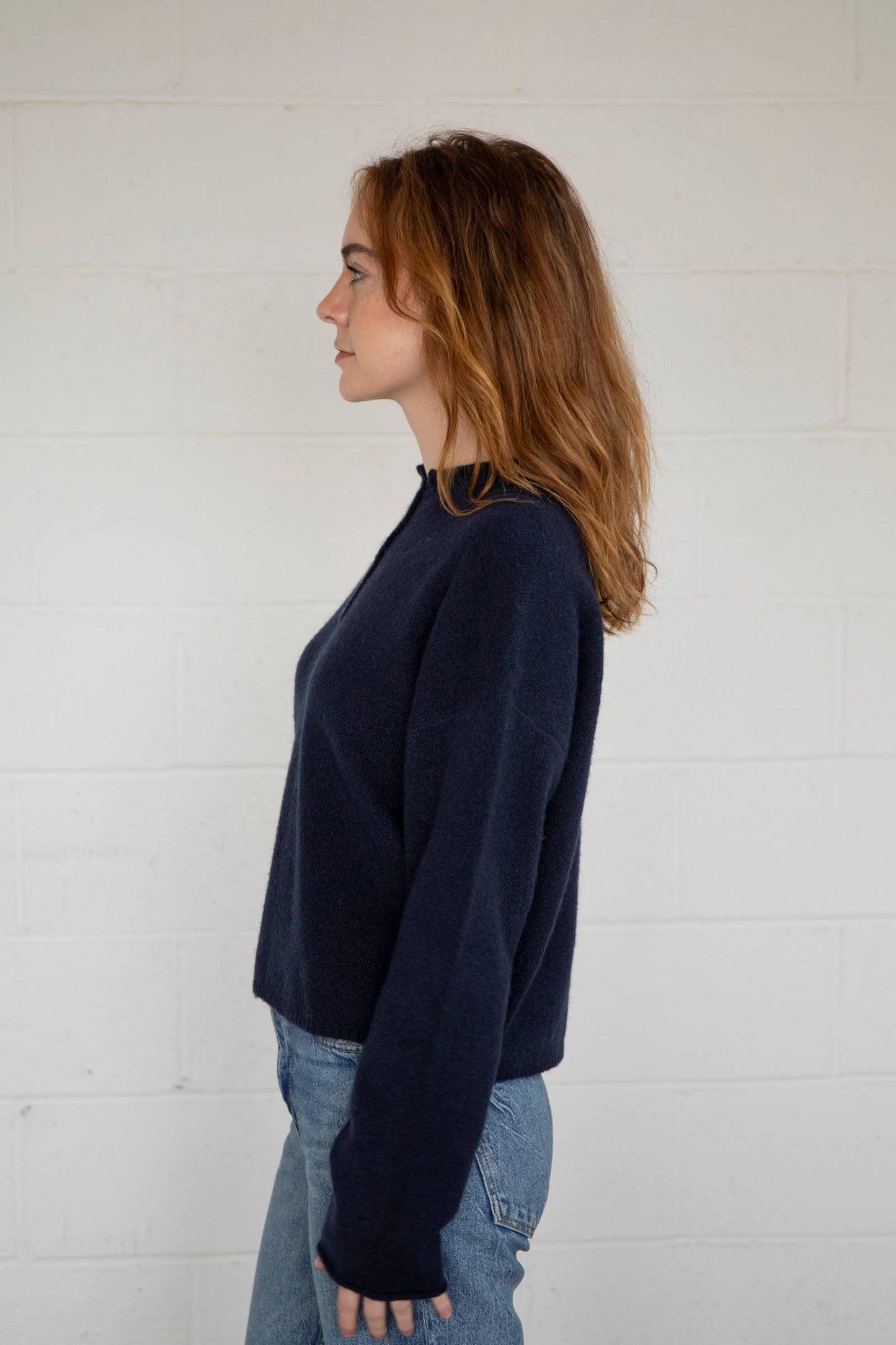 Piper Henley Pullover - Midnight