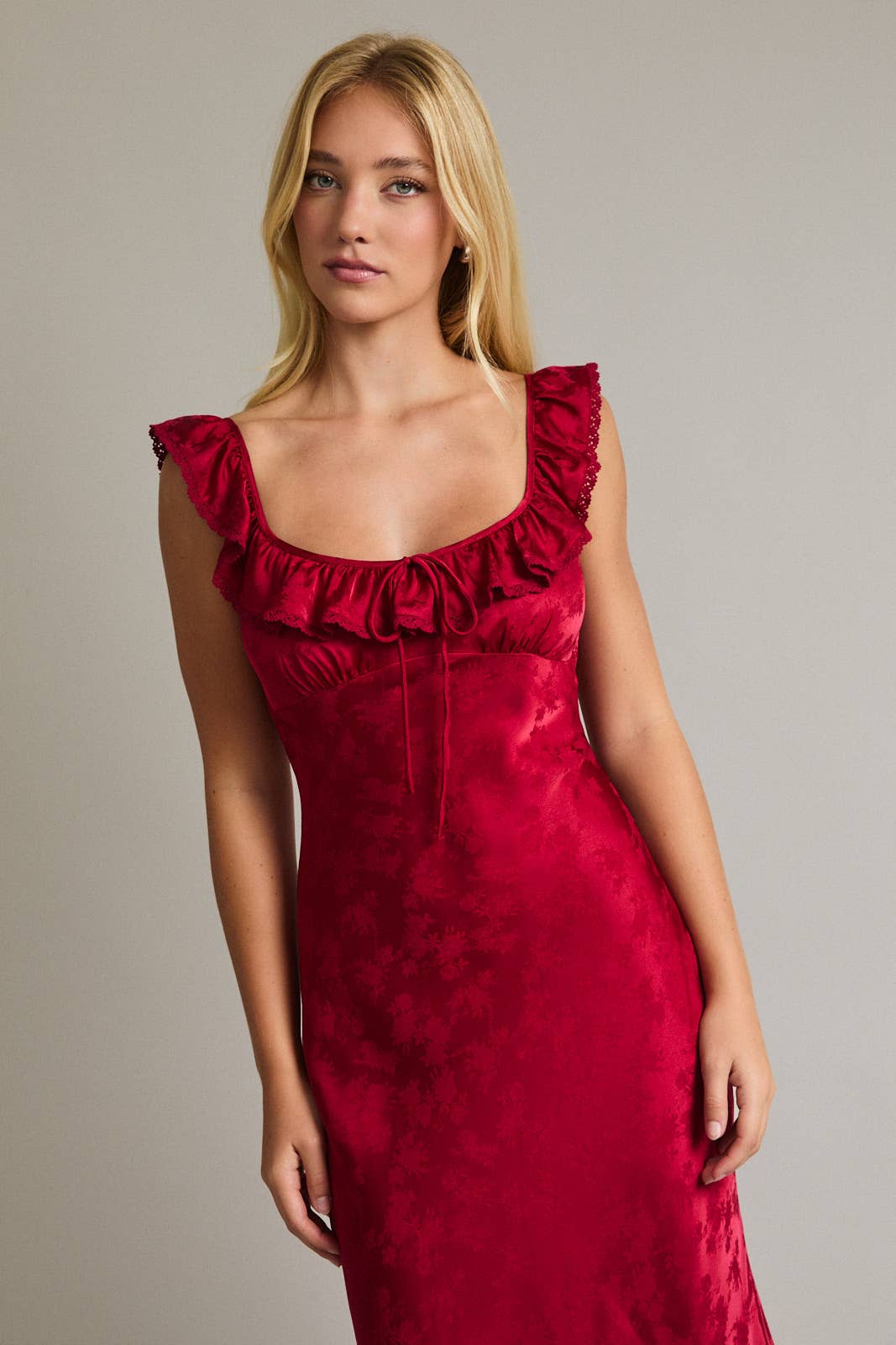 Cherry Blossom Maxi Dress