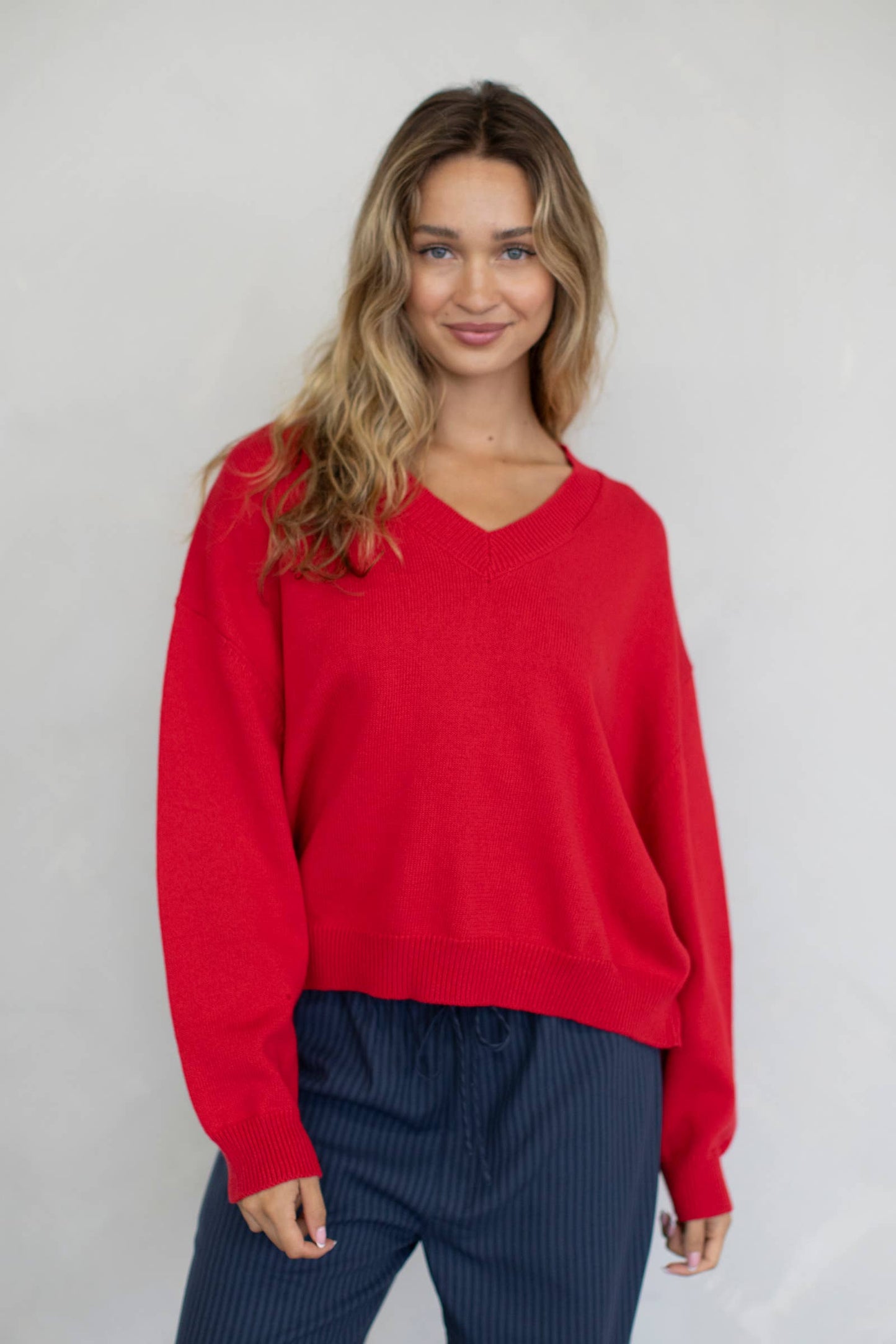 Chloe Sweater - Red